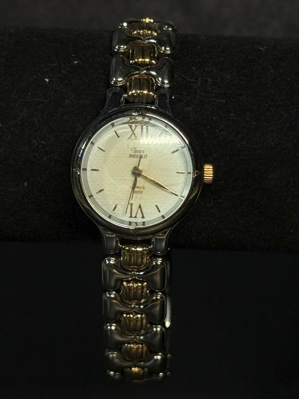 Timex Indiglo Two Tone Quartz Watch CR1216 Philippines New Battery